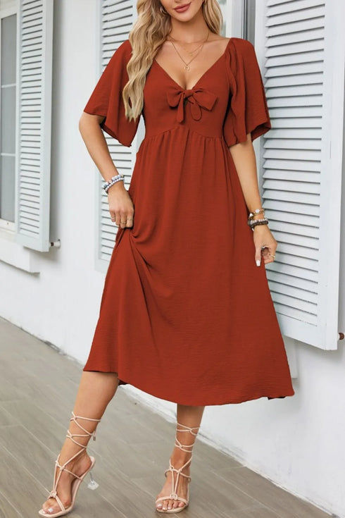 smocked-tie-front-flutter-sleeve-midi-dress OhSoStyled at Sophia's Style-17